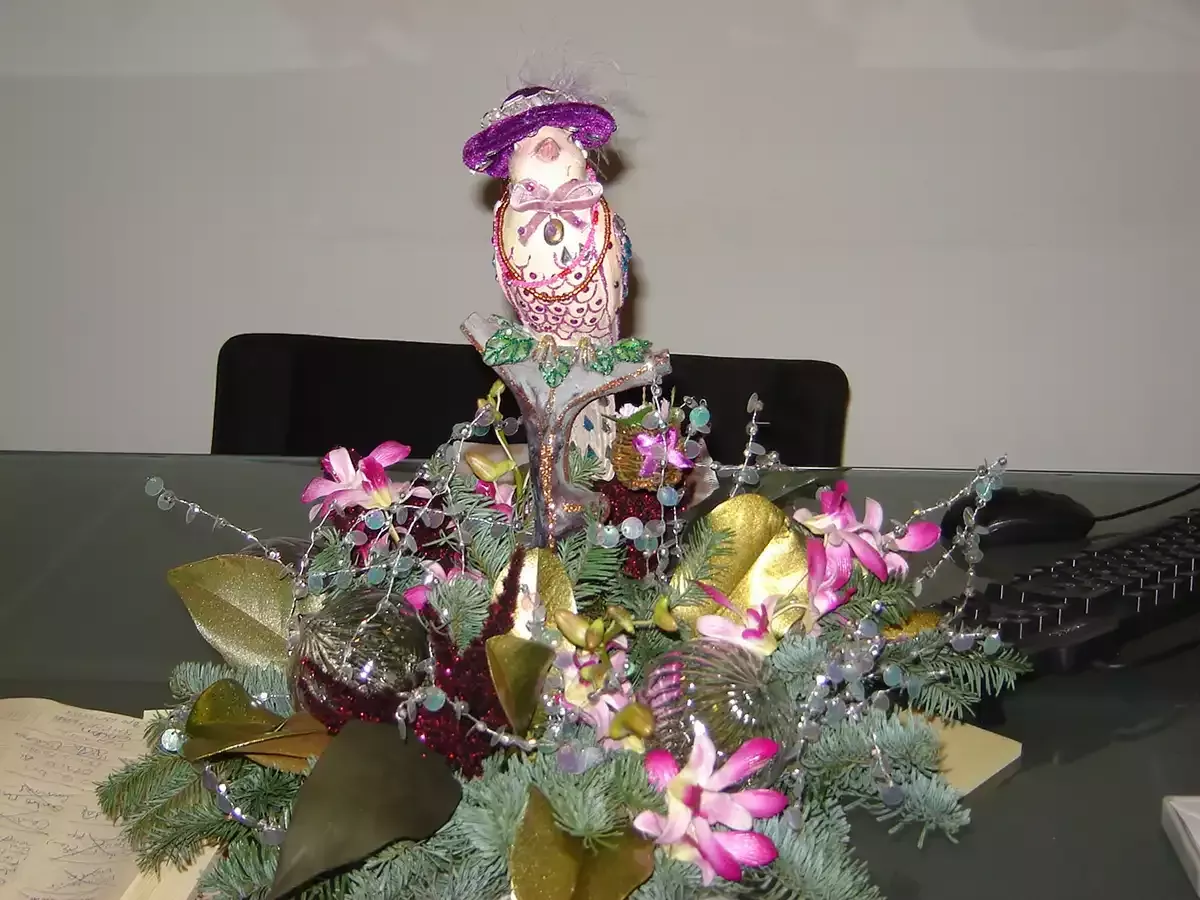 Decoración floral para Navidad en Madrid