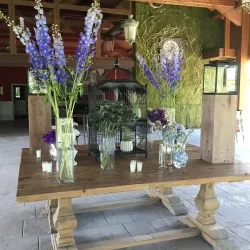 Decoración con flores para bodas en Madrid