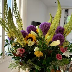 Estilo floral para eventos en Madrid