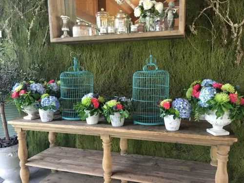 Composiciones florales para bodas en Madrid
