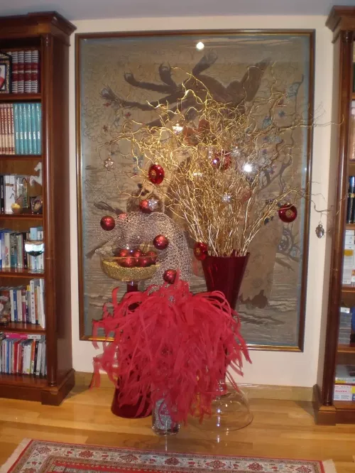 Composiciones florales navideñas en Madrid