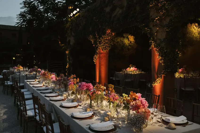 Decoraci&oacute;n floral para bodas